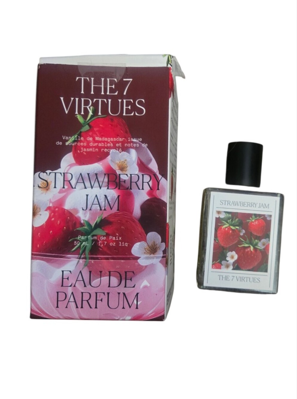 The 7 Virtues Strawberry Jam Eau De Parfum 1.7oz. Bottle Of Perfume - Picture 2 of 9